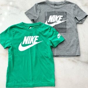 Bundle of 2 Boys Nike Cotton Tees, Size 7